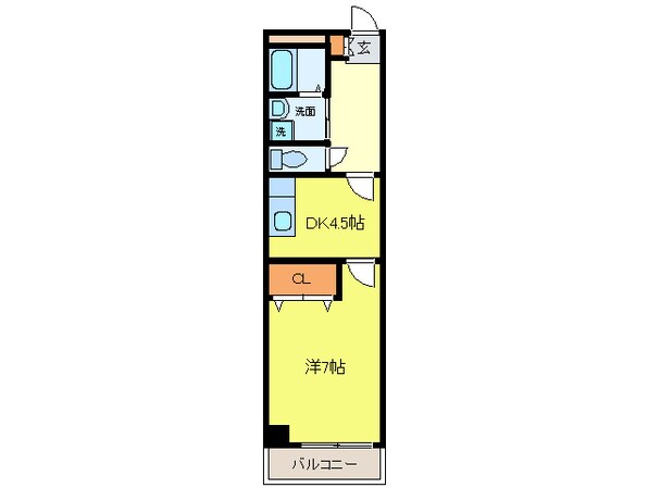 第２右近ビルの物件間取画像